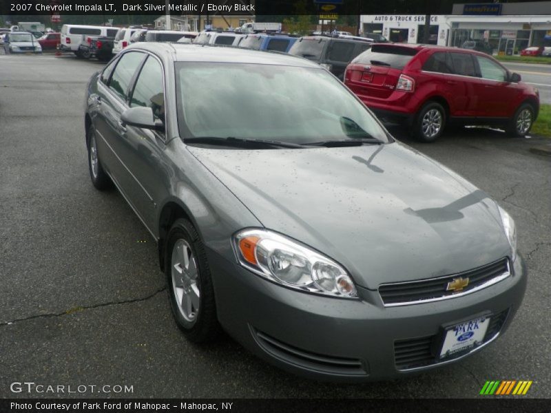 Dark Silver Metallic / Ebony Black 2007 Chevrolet Impala LT