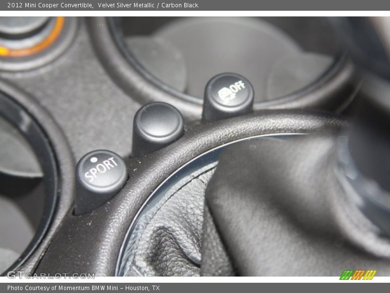 Velvet Silver Metallic / Carbon Black 2012 Mini Cooper Convertible