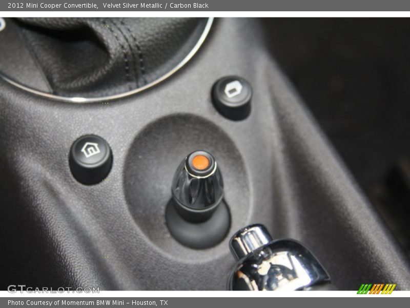 Velvet Silver Metallic / Carbon Black 2012 Mini Cooper Convertible