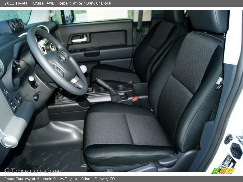  2011 FJ Cruiser 4WD Dark Charcoal Interior