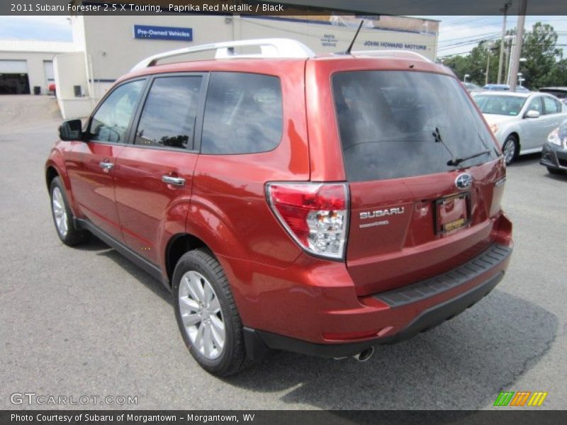 Paprika Red Metallic / Black 2011 Subaru Forester 2.5 X Touring