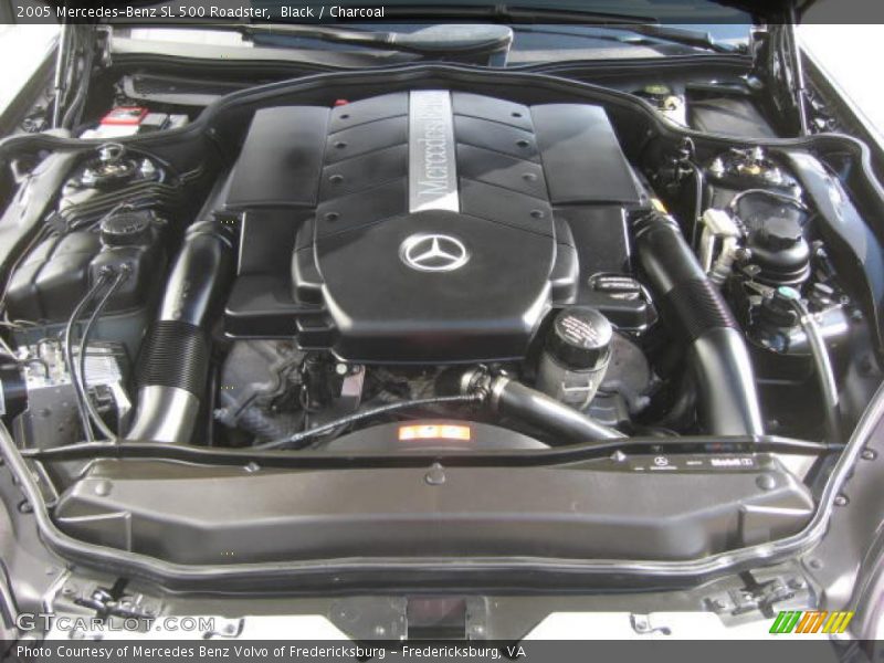 Black / Charcoal 2005 Mercedes-Benz SL 500 Roadster
