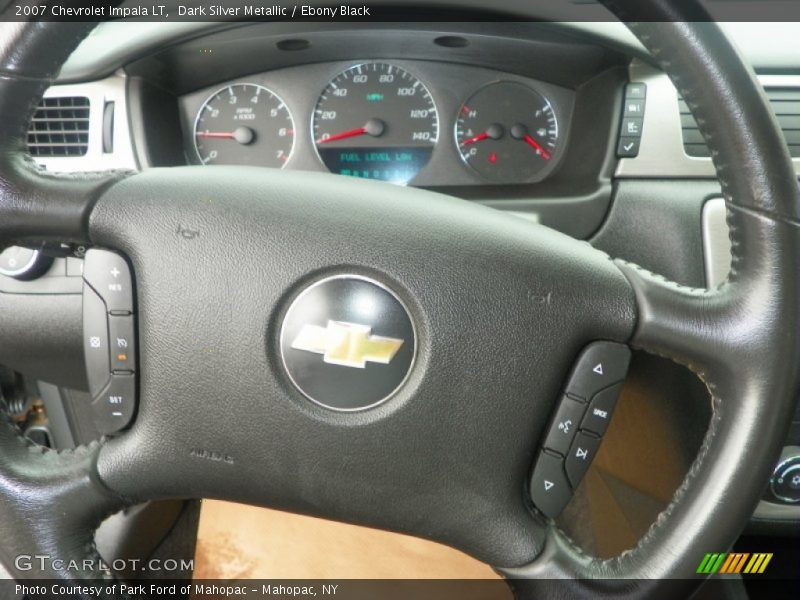 Dark Silver Metallic / Ebony Black 2007 Chevrolet Impala LT