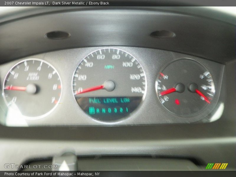 Dark Silver Metallic / Ebony Black 2007 Chevrolet Impala LT