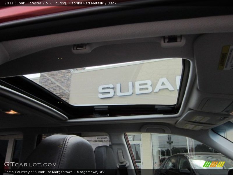 Paprika Red Metallic / Black 2011 Subaru Forester 2.5 X Touring