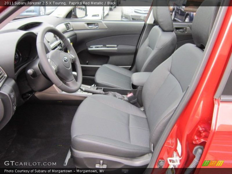  2011 Forester 2.5 X Touring Black Interior