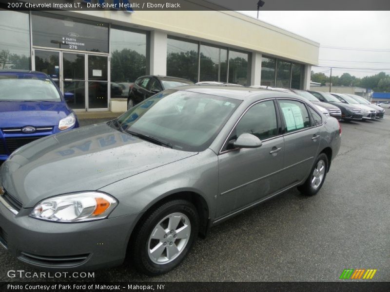 Dark Silver Metallic / Ebony Black 2007 Chevrolet Impala LT