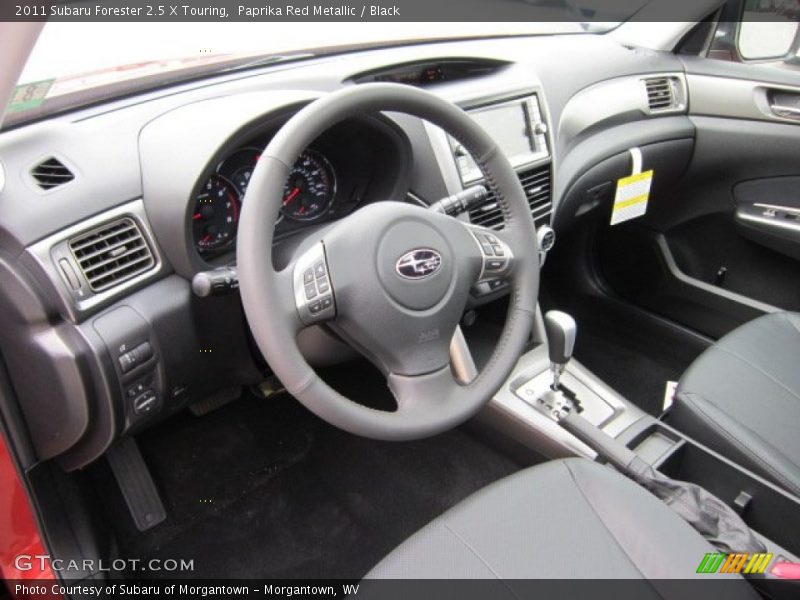  2011 Forester 2.5 X Touring Black Interior