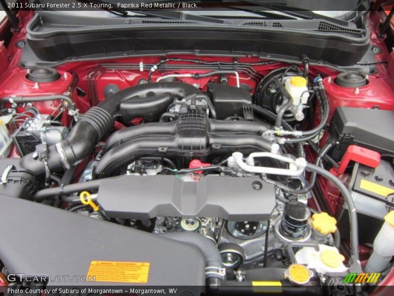  2011 Forester 2.5 X Touring Engine - 2.5 Liter DOHC 16-Valve VVT Flat 4 Cylinder