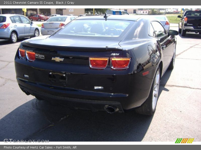 Black / Gray 2011 Chevrolet Camaro SS Coupe