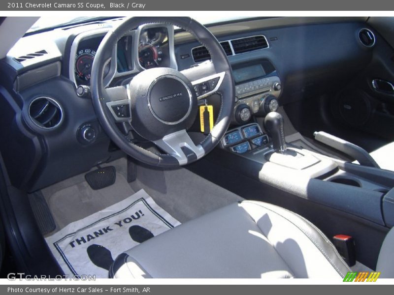Black / Gray 2011 Chevrolet Camaro SS Coupe
