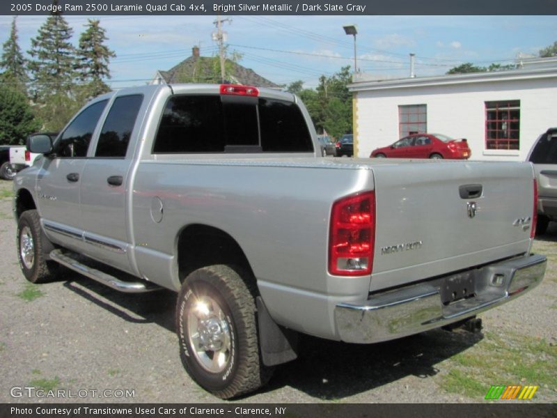  2005 Ram 2500 Laramie Quad Cab 4x4 Bright Silver Metallic