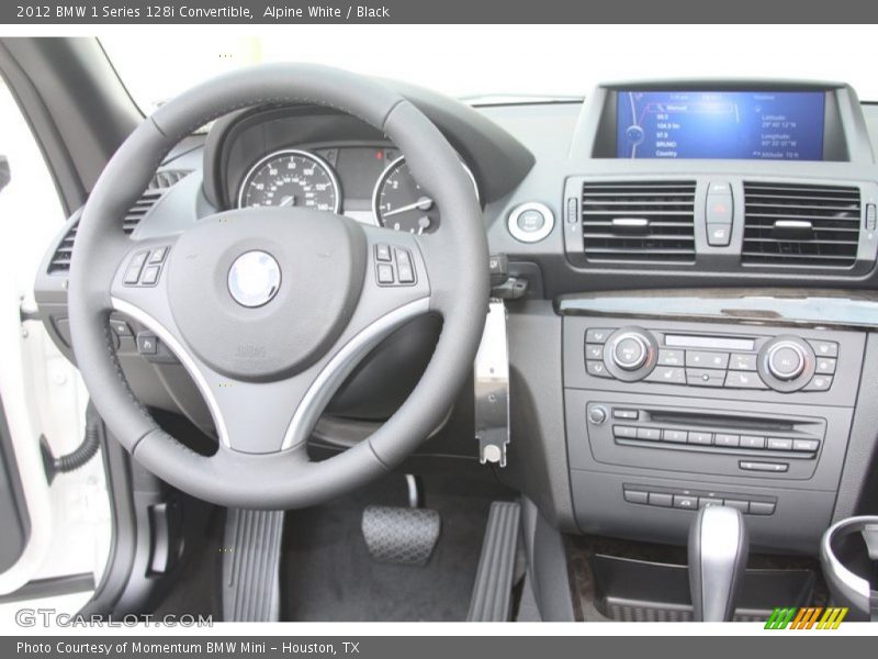 Dashboard of 2012 1 Series 128i Convertible