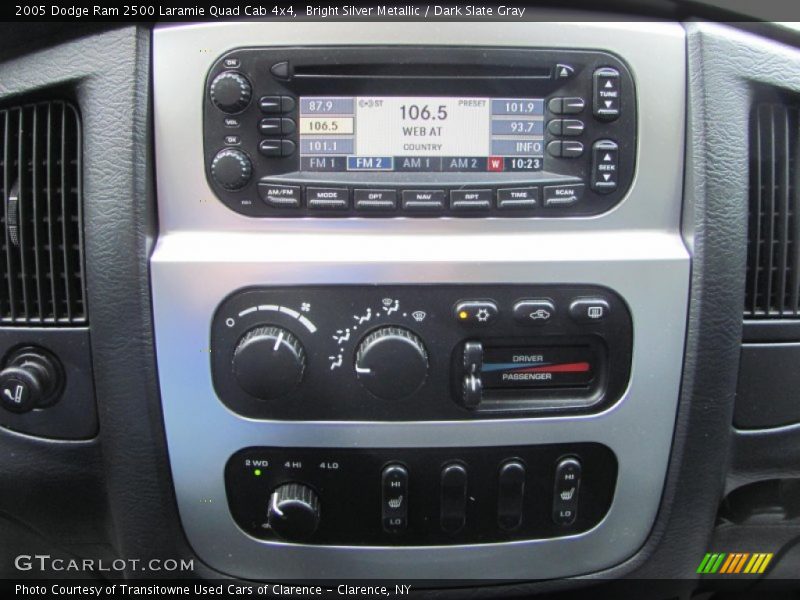 Audio System of 2005 Ram 2500 Laramie Quad Cab 4x4