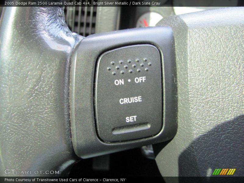 Bright Silver Metallic / Dark Slate Gray 2005 Dodge Ram 2500 Laramie Quad Cab 4x4