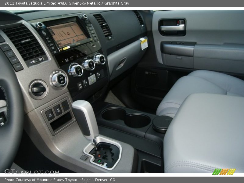 Silver Sky Metallic / Graphite Gray 2011 Toyota Sequoia Limited 4WD