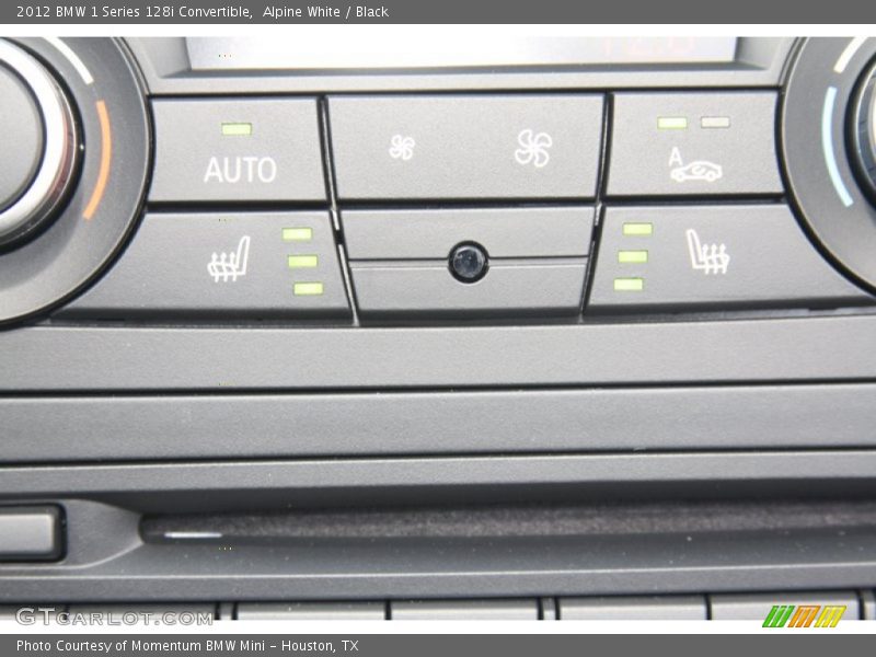 Alpine White / Black 2012 BMW 1 Series 128i Convertible