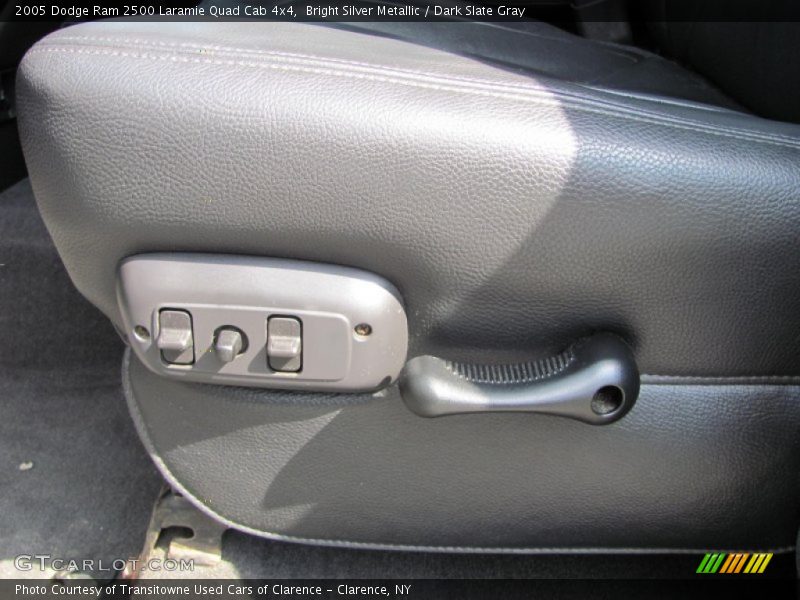 Bright Silver Metallic / Dark Slate Gray 2005 Dodge Ram 2500 Laramie Quad Cab 4x4