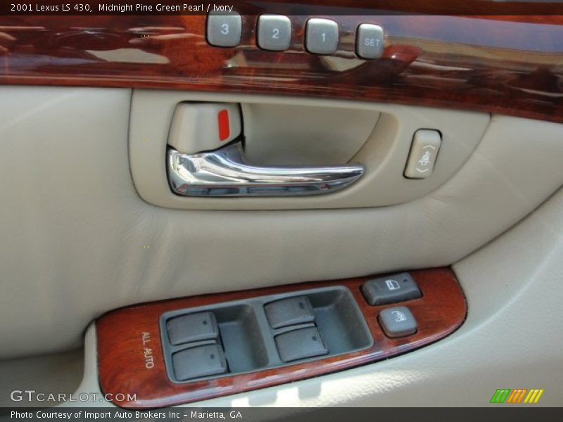 Controls of 2001 LS 430