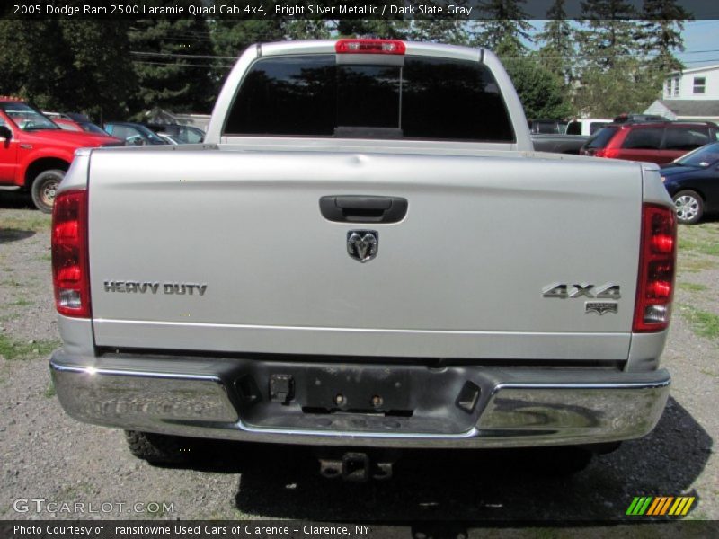  2005 Ram 2500 Laramie Quad Cab 4x4 Bright Silver Metallic