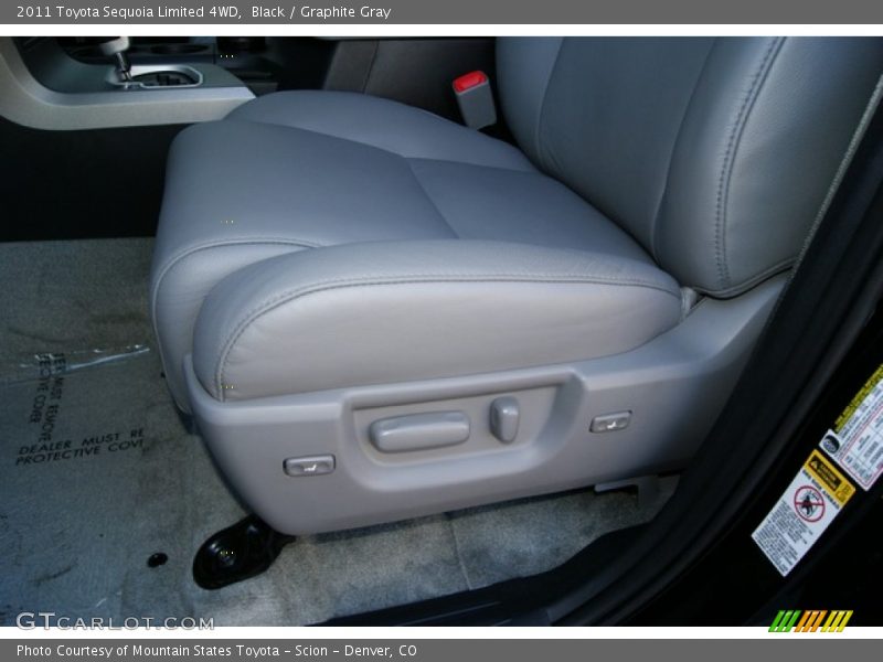 Black / Graphite Gray 2011 Toyota Sequoia Limited 4WD