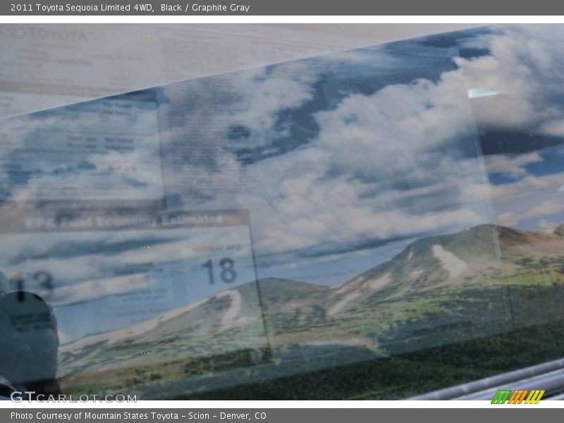 Black / Graphite Gray 2011 Toyota Sequoia Limited 4WD