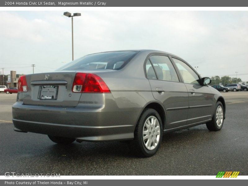 Magnesium Metallic / Gray 2004 Honda Civic LX Sedan