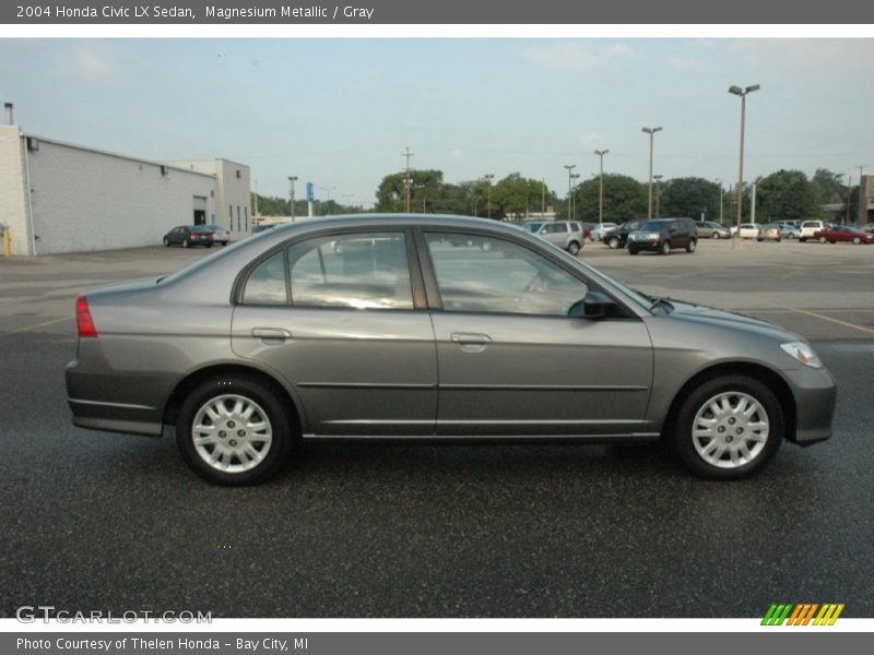 Magnesium Metallic / Gray 2004 Honda Civic LX Sedan