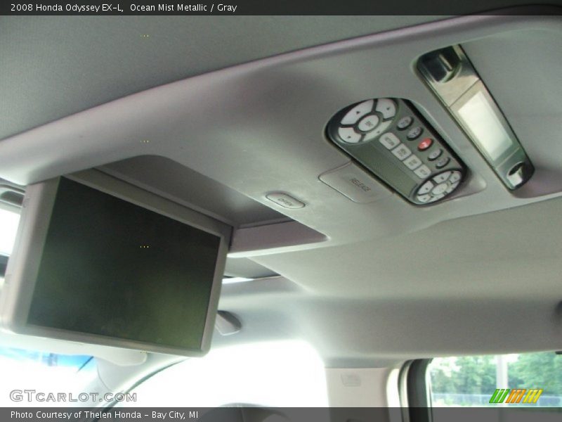 Ocean Mist Metallic / Gray 2008 Honda Odyssey EX-L