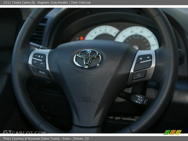 Magnetic Gray Metallic / Dark Charcoal 2011 Toyota Camry SE
