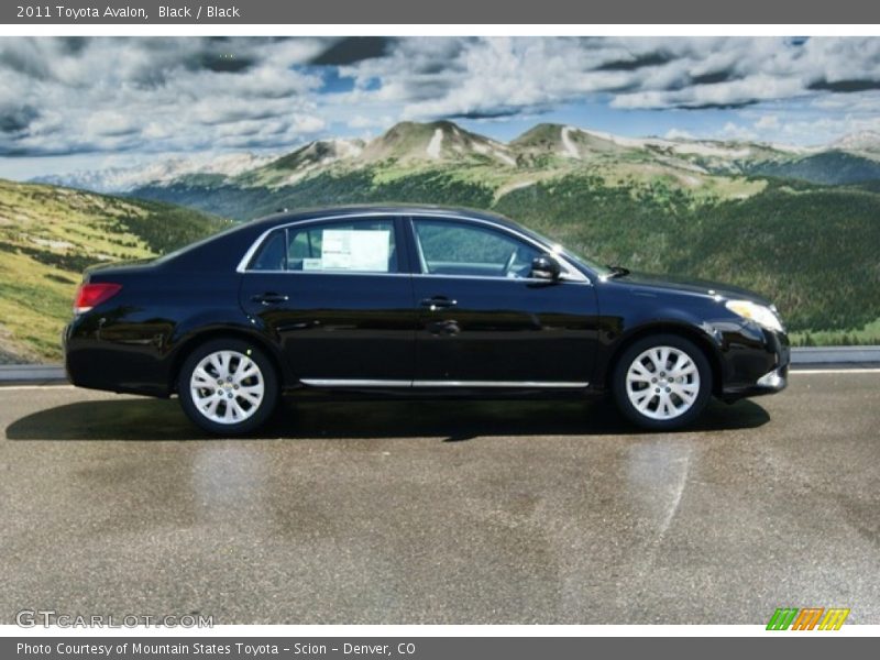 Black / Black 2011 Toyota Avalon