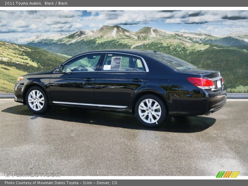 Black / Black 2011 Toyota Avalon