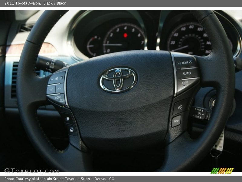 Black / Black 2011 Toyota Avalon