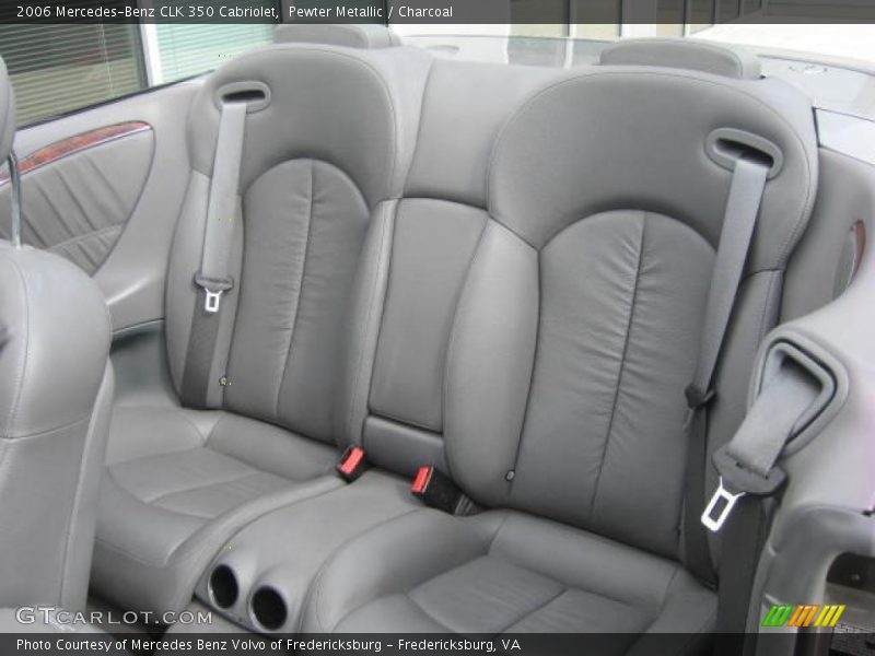 Pewter Metallic / Charcoal 2006 Mercedes-Benz CLK 350 Cabriolet