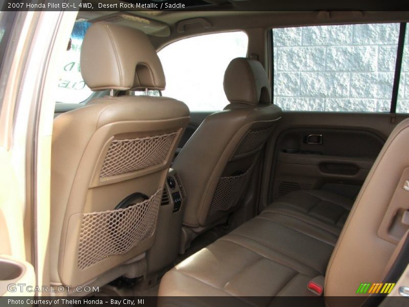 Desert Rock Metallic / Saddle 2007 Honda Pilot EX-L 4WD