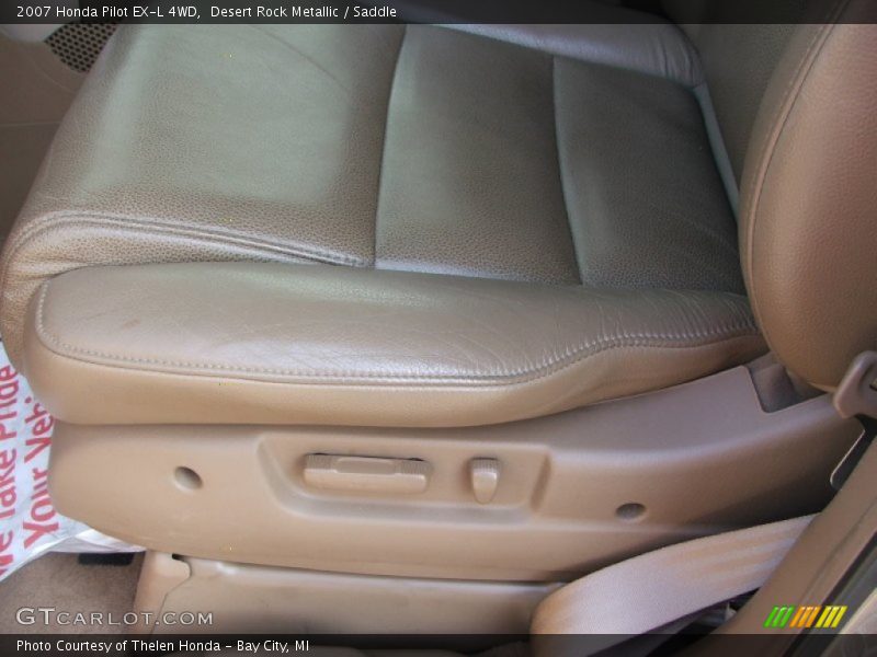 Desert Rock Metallic / Saddle 2007 Honda Pilot EX-L 4WD