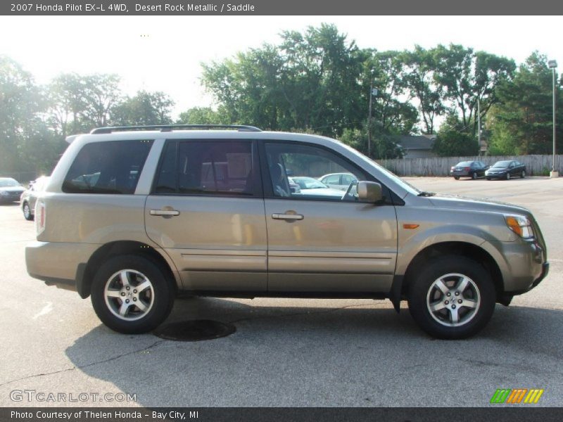 Desert Rock Metallic / Saddle 2007 Honda Pilot EX-L 4WD