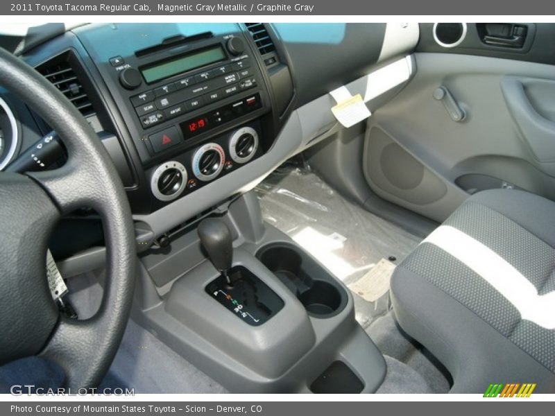 Magnetic Gray Metallic / Graphite Gray 2011 Toyota Tacoma Regular Cab