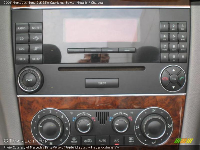 Pewter Metallic / Charcoal 2006 Mercedes-Benz CLK 350 Cabriolet