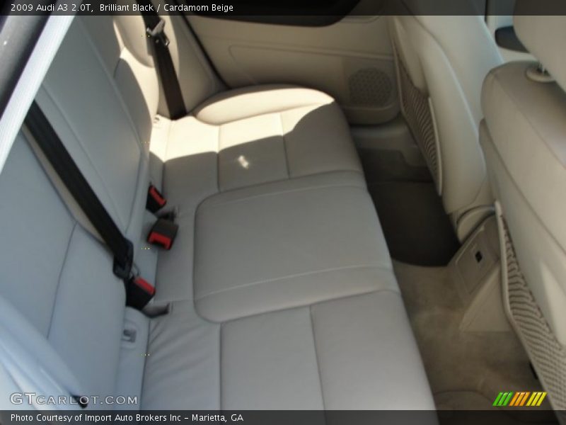 Brilliant Black / Cardamom Beige 2009 Audi A3 2.0T