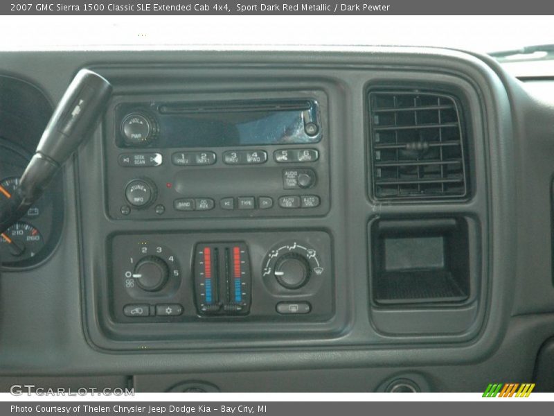 Sport Dark Red Metallic / Dark Pewter 2007 GMC Sierra 1500 Classic SLE Extended Cab 4x4