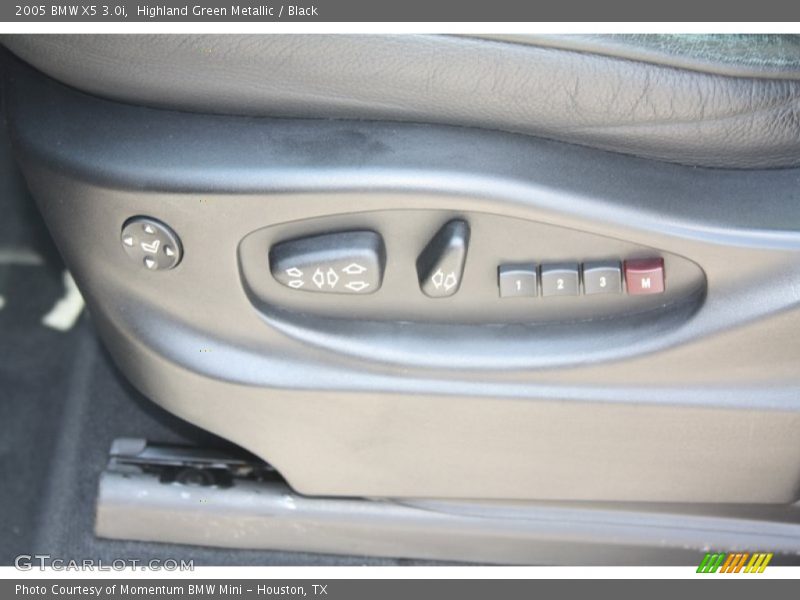 Highland Green Metallic / Black 2005 BMW X5 3.0i