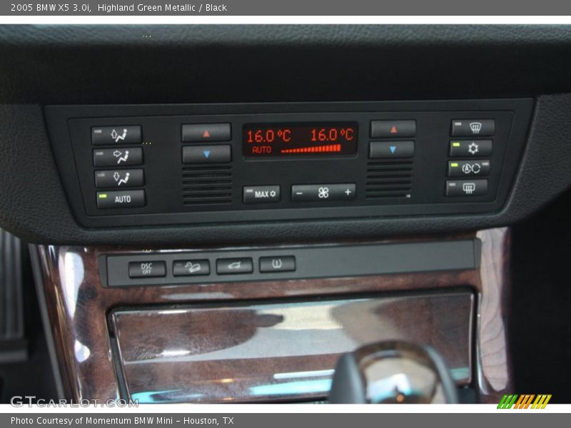 Highland Green Metallic / Black 2005 BMW X5 3.0i