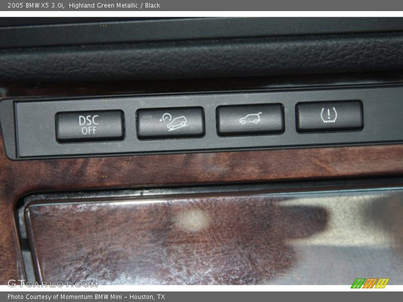 Highland Green Metallic / Black 2005 BMW X5 3.0i