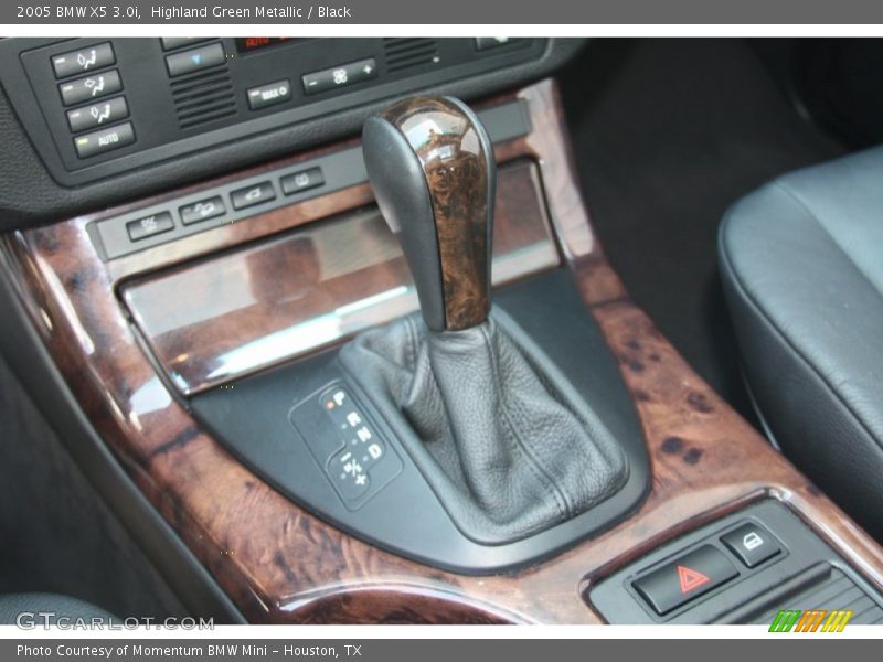 Highland Green Metallic / Black 2005 BMW X5 3.0i