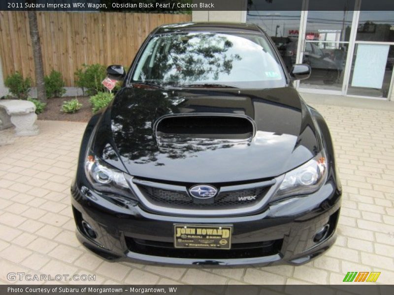Obsidian Black Pearl / Carbon Black 2011 Subaru Impreza WRX Wagon
