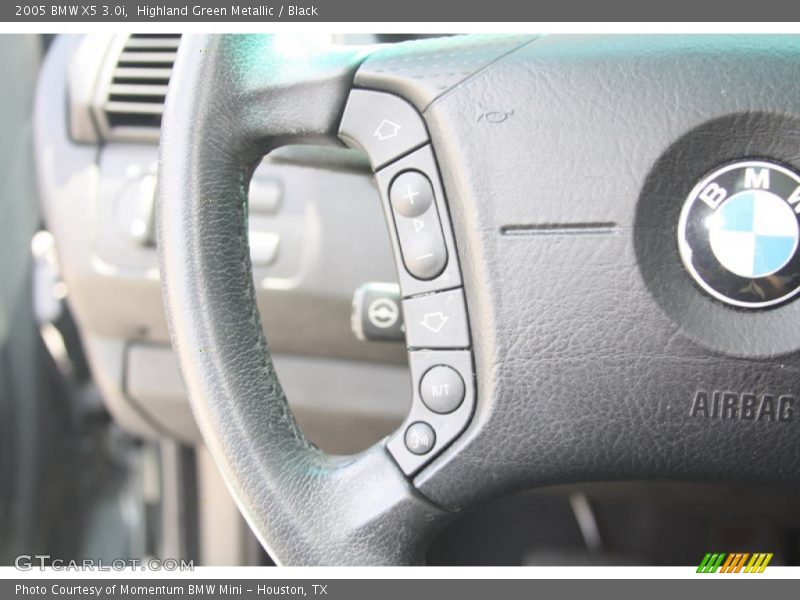 Highland Green Metallic / Black 2005 BMW X5 3.0i