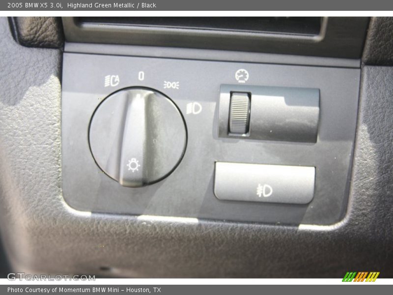 Highland Green Metallic / Black 2005 BMW X5 3.0i