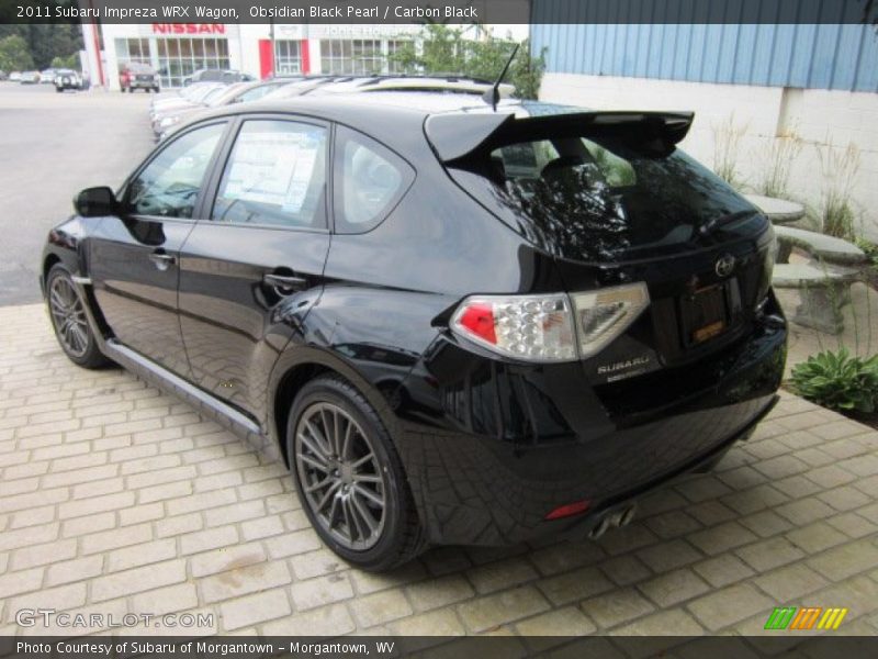Obsidian Black Pearl / Carbon Black 2011 Subaru Impreza WRX Wagon