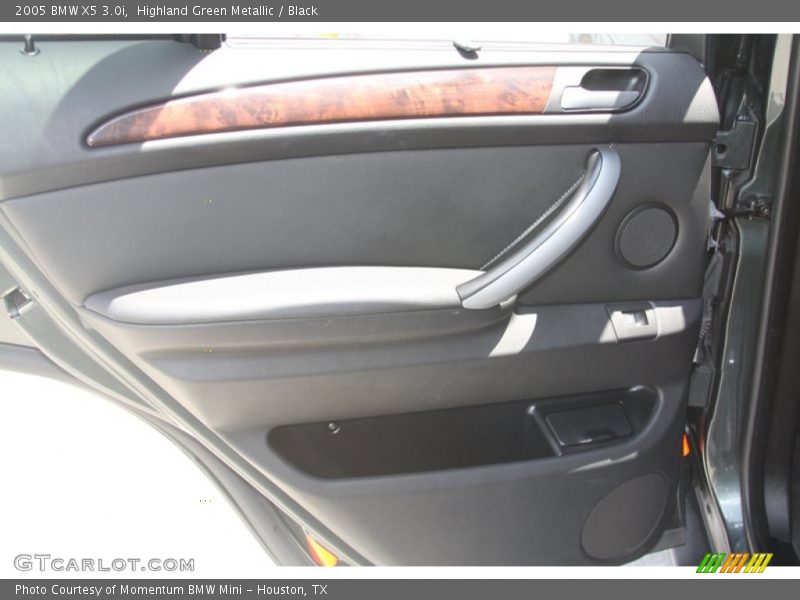 Highland Green Metallic / Black 2005 BMW X5 3.0i